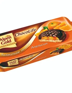 Алпен Гольд.печенье с.шоколдаднм