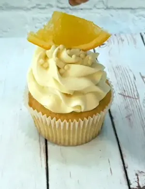 Апельсиновые капкейки