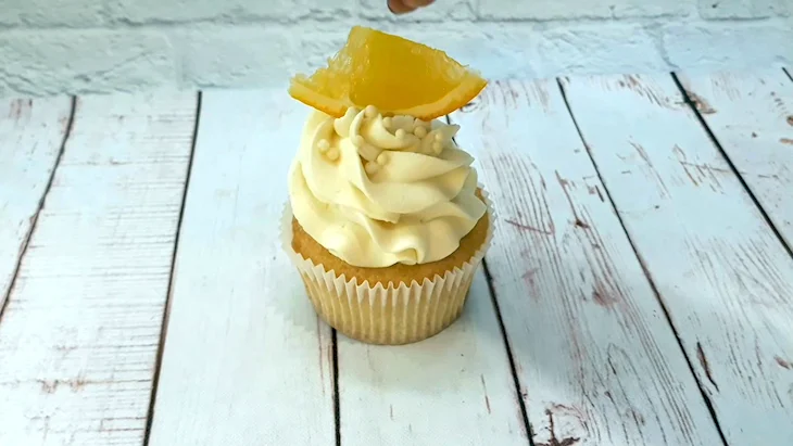 Апельсиновые капкейки
