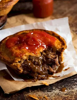 Австралийский мясной Пай
