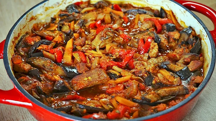 Баклажаны по грузински