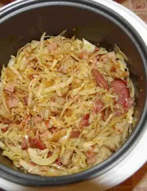 Бигус из свежей капусты