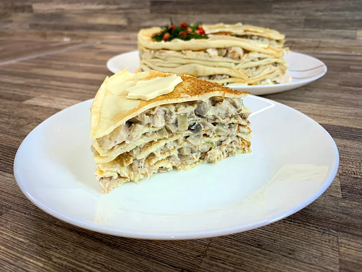Блинчатый пирог