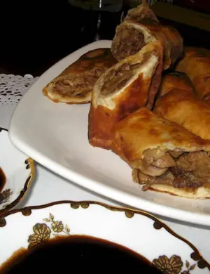 Блинчики с мясом