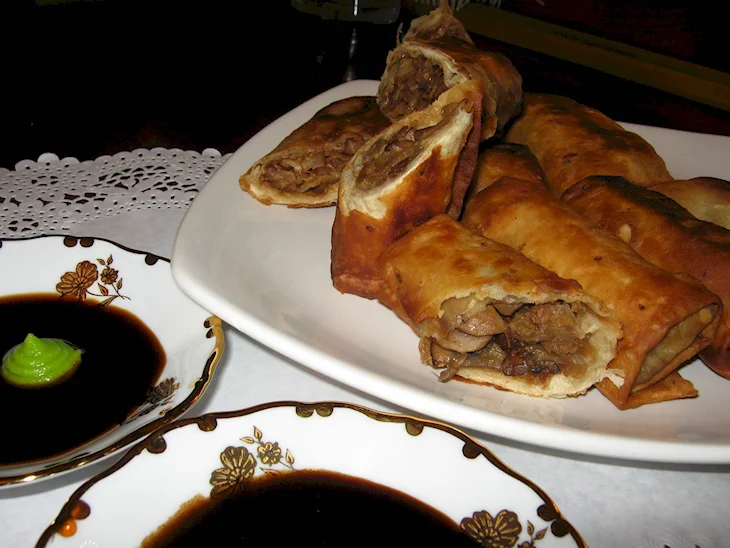 Блинчики с мясом