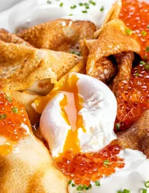 Блины с икрой