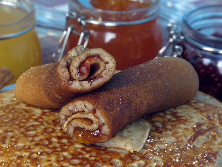 Блины с мясом красивое фото