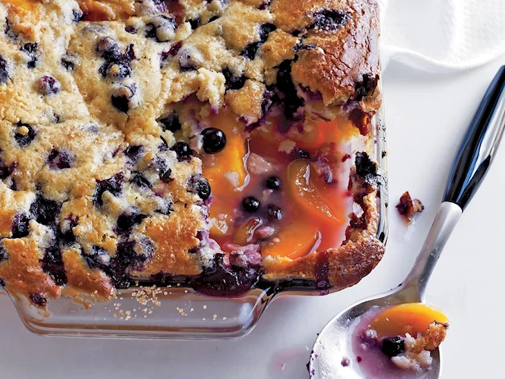 Blueberry cobbler