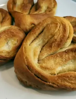 Булочки с сахаром