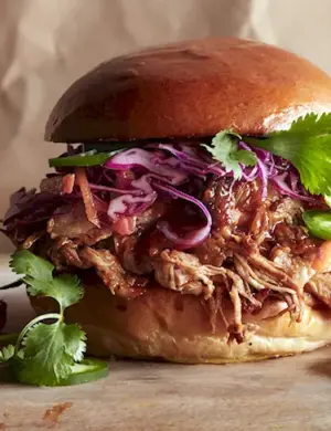 Бургер pulled Pork
