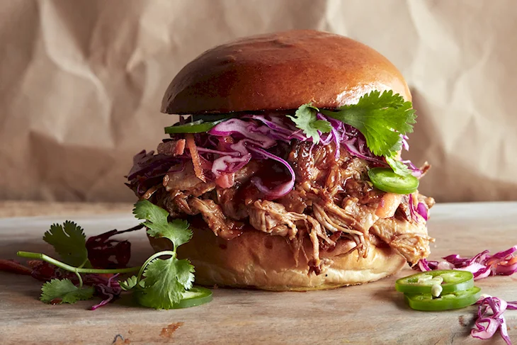 Бургер pulled Pork