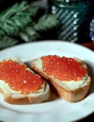 Бутер с икрой