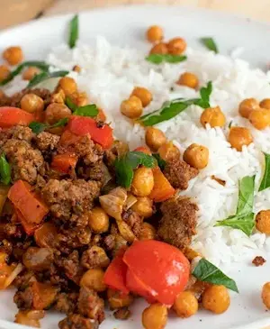 Chickpea dish