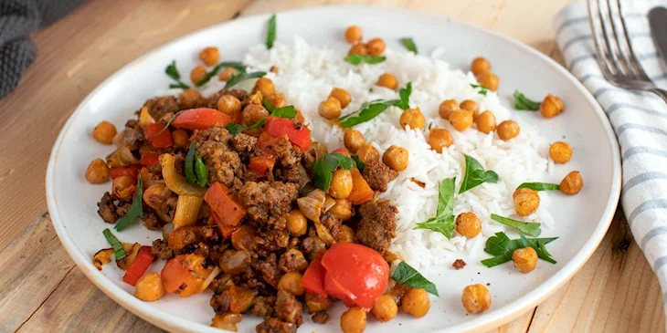 Chickpea dish