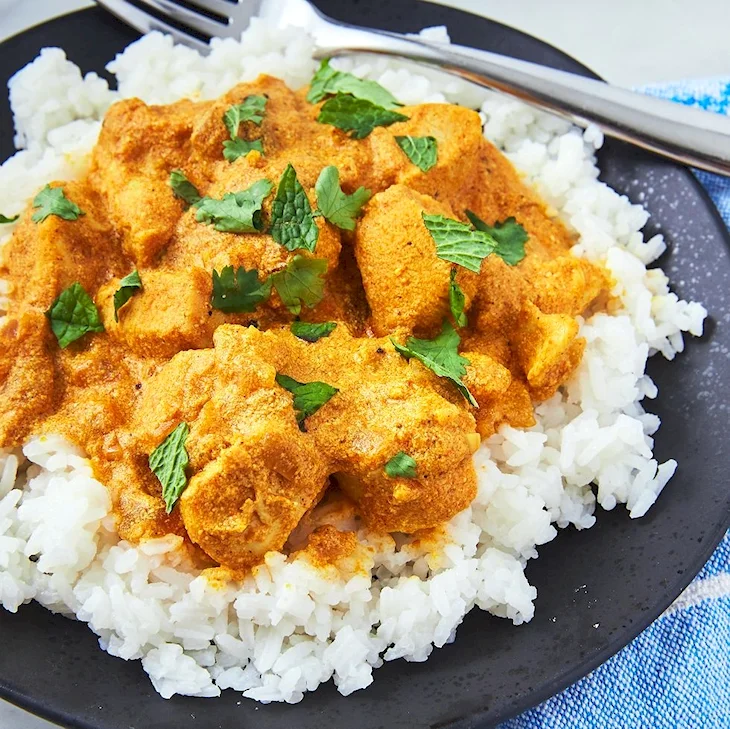 Чикен карри с рисом