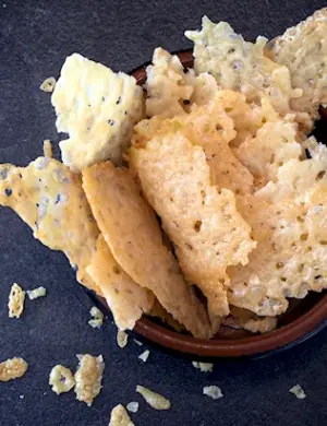 Чипсы из пармезана