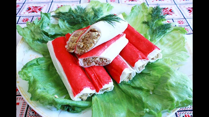 Фарширов крабовые палочки