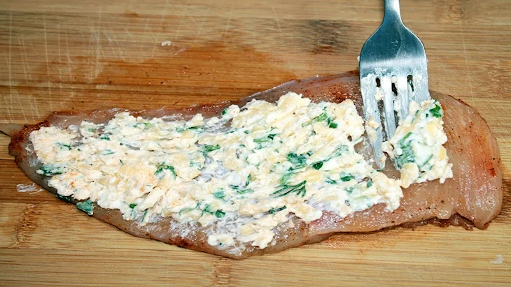 Филе с начинкой