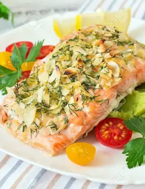 Форель в картофельной корочке