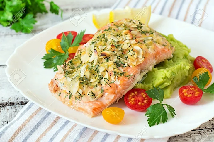 Форель в картофельной корочке