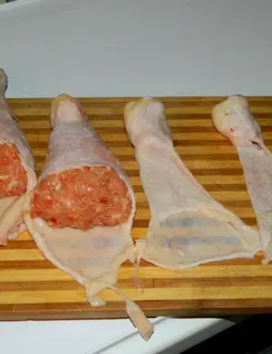 Голень фаршированная куриная