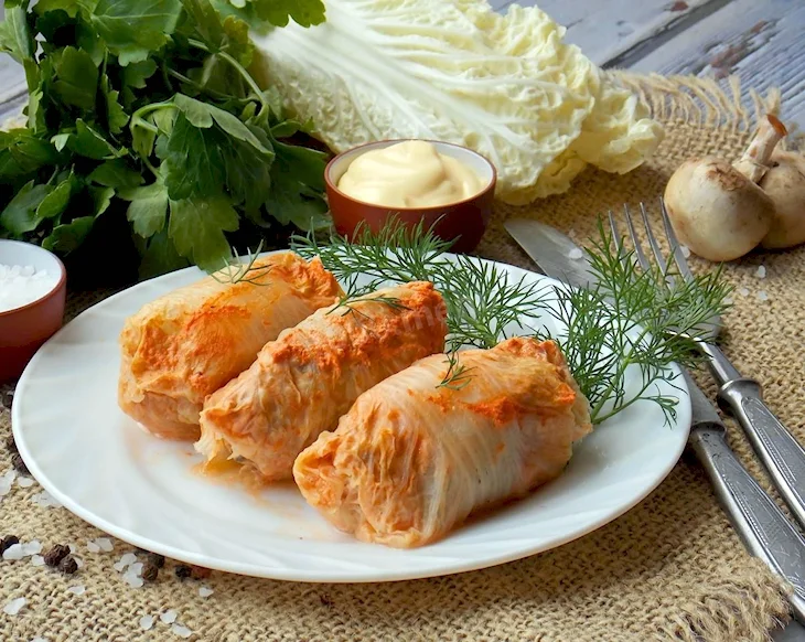 Голубцы с пекинской капустой