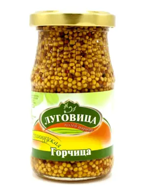 Горчица Луговица 0170 гр х10 французская СТБ СБ Твист