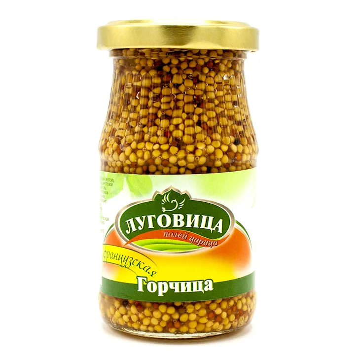 Горчица Луговица 0170 гр х10 французская СТБ СБ Твист