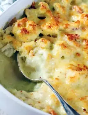 Гратен с цветной капустой