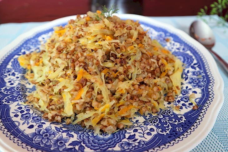 Гречка с капустой рецепт