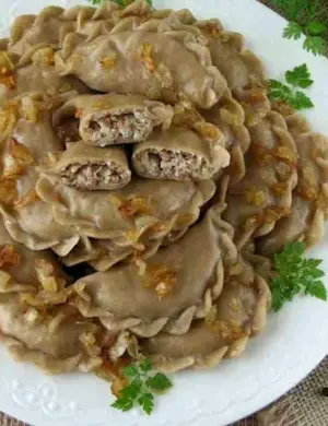 Гречневые вареники