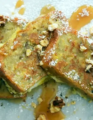 Гренки с бананом