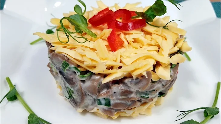 Грибной салат