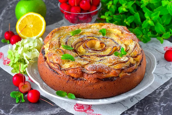 Яблочный пирог Старлайт