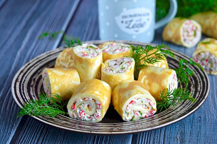 Яичные рулетики Геншин