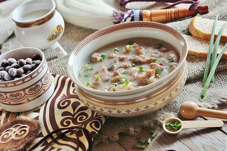 Якутская Национальная кухня похлебка