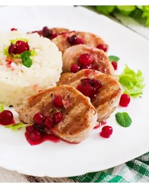 Индейка в клюквенном соусе