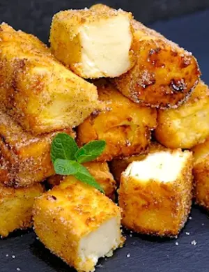 Испанский десерт жареное молоко