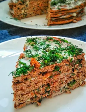 Юлия Высоцкая печеночный торт