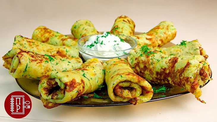 Кабачковые блинчики