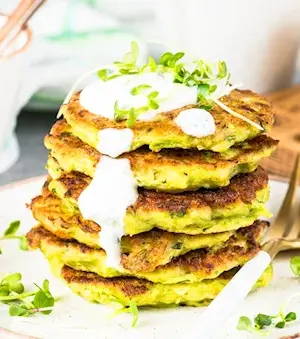 Кабачковые оладьи