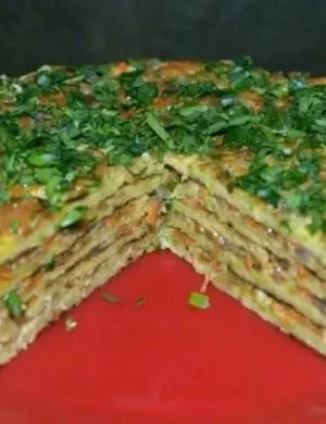 Кабачковый торт