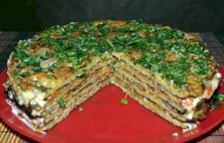 Кабачковый торт