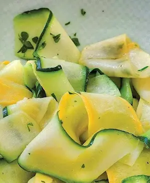 Кабачок нарезанный