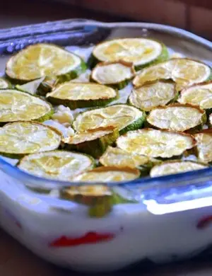 Кабачок нарезанный