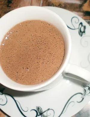 Какао с пенкой
