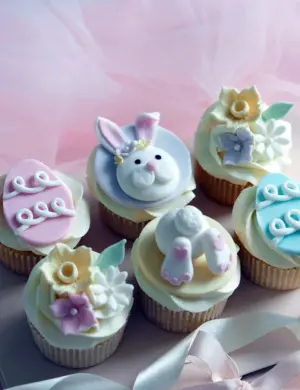Капкейки зайчики