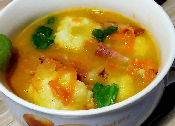 Капуста с галушками