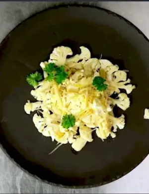 Карпаччо из цветной капусты с трюфелем