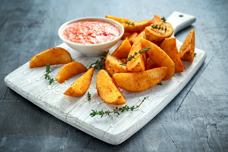 Картофельные клинья